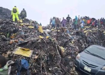 Dar Es Salam (Gbessia) : Un nouvel éboulement de la décharge
